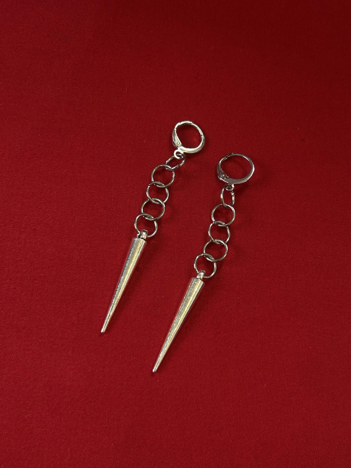 Drop-Spike Earrings